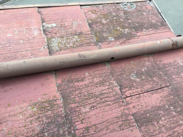 高砂市の廃盤だった竪樋